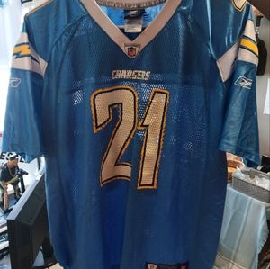Ladainian Tomlinson Chargers Youth Xl 18-20 Reebok Jersey